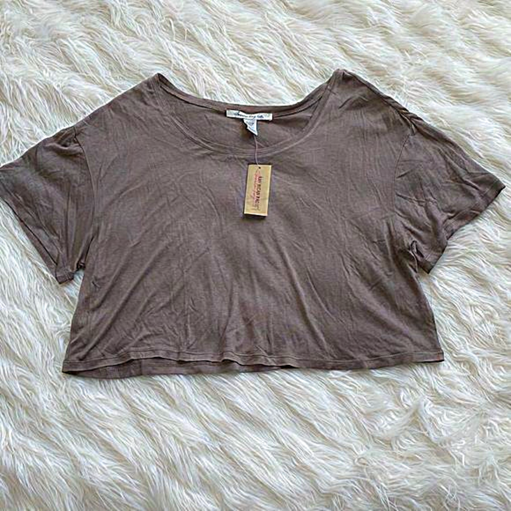 American Rag‎ | Taupe Crop Top